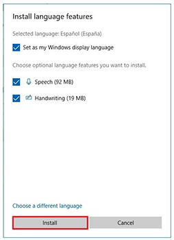 نصب و تنظیم زبان در ویندوز 10: نحوه تغییر زبان 