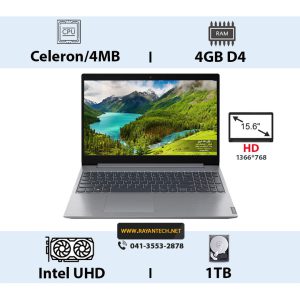لپ تاپ لنوو مدل Lenovo IdeaPad 3 15IML05 Celeron-1-intel