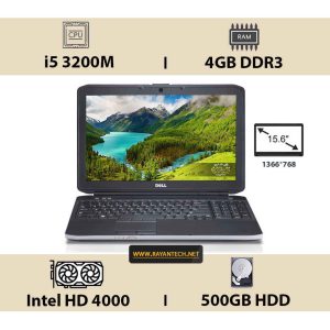 لپ تاپ استوک دل DELL Latitude E5530 i5-4G-500G-Intel