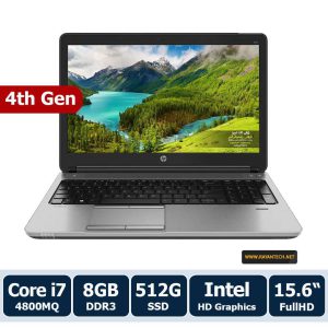 لپ تاپ استوک اچ پی HP ProBook 650 G1 i7-8G-512G-intel