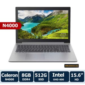 لپ تاپ کارکرده لنوو Lenovo Ideapad330 151GM Celeron-8G-512G-Intel