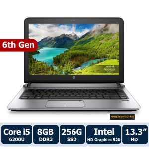 لپ تاپ استوک اچ پی HP ProBook 430 G3 i5-8G-256G-Intel